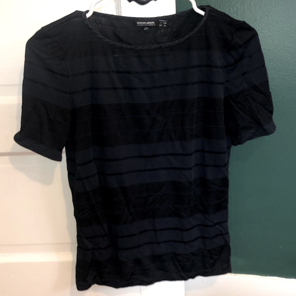 Navy Armani Tee